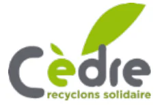 Logo Cèdre, « recyclons solidaire »